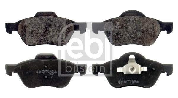 Brake Pad Set, disc brake 16435