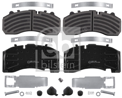 Brake Pad Set, disc brake 16608
