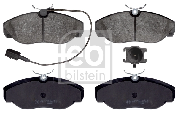 Brake Pad Set, disc brake 16391