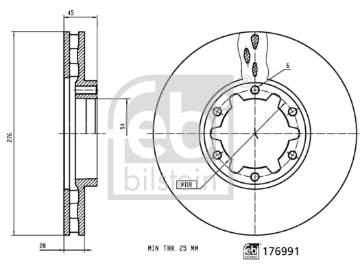 Brake Disc 176991