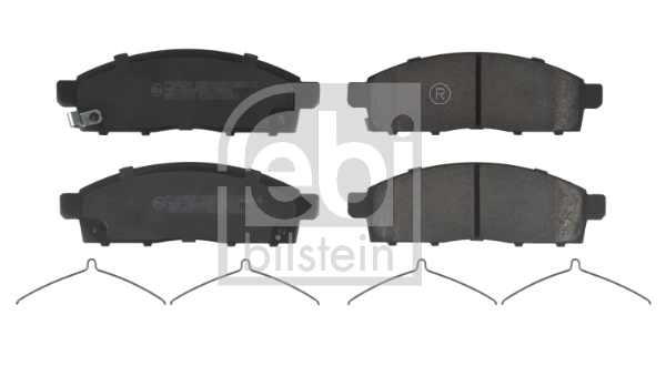 Brake Pad Set, disc brake 16624