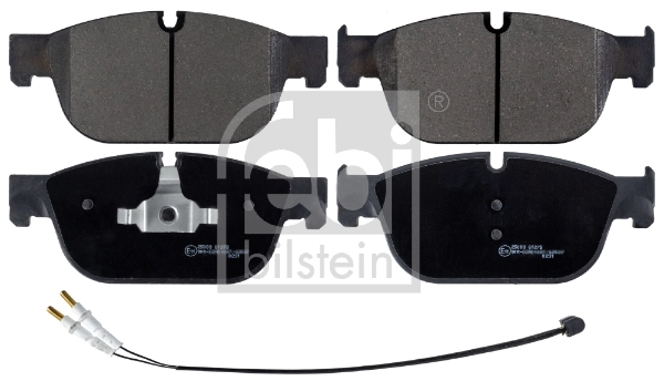 Brake Pad Set, disc brake 16862