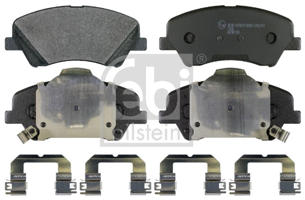 Brake Pad Set, disc brake 170635