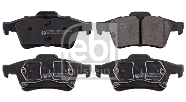 Brake Pad Set, disc brake 16428