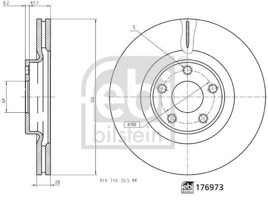 Brake Disc 176973