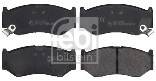 Brake Pad Set, disc brake 183654