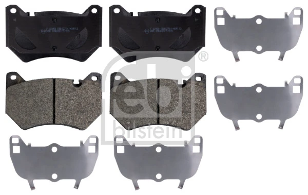 Brake Pad Set, disc brake 177186