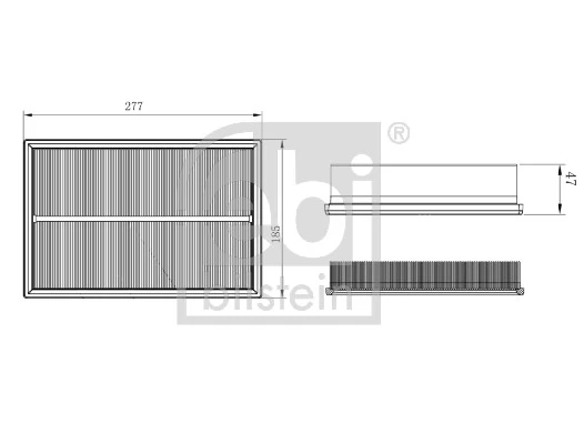FEBI BILSTEIN 172471 Air Filter