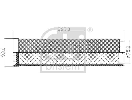 FEBI BILSTEIN 173532 Air Filter