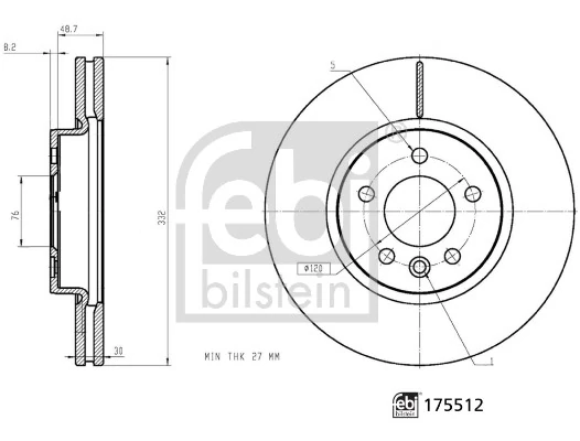 Brake Disc 175512