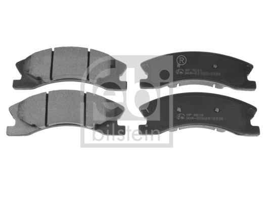 Brake Pad Set, disc brake 116372