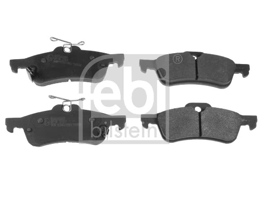Brake Pad Set, disc brake 116283