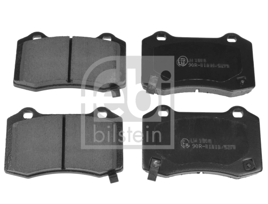 Brake Pad Set, disc brake 116382