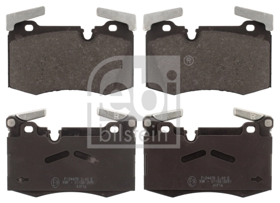Brake Pad Set, disc brake 116145