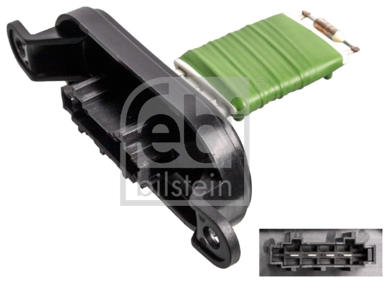 Resistor, interior blower febi Plus 176299