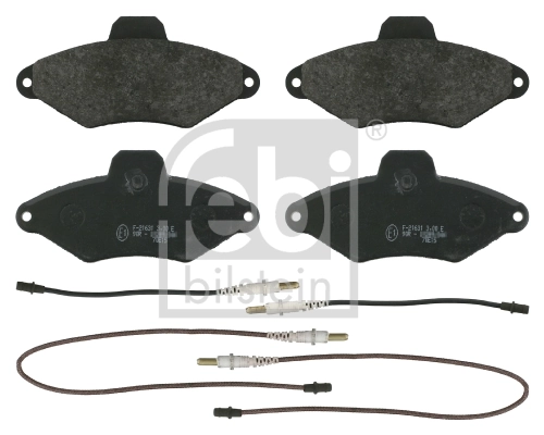 Brake Pad Set, disc brake 16413