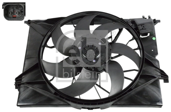 Fan, engine cooling febi Plus 107616