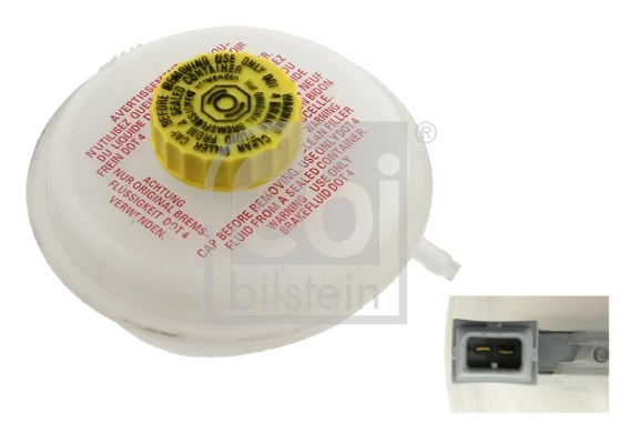 Fluid Reservoir, brake fluid febi Plus 26658