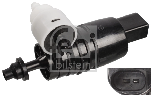 Washer Fluid Pump, window cleaning 107463