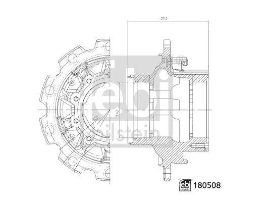 Wheel Hub 180508