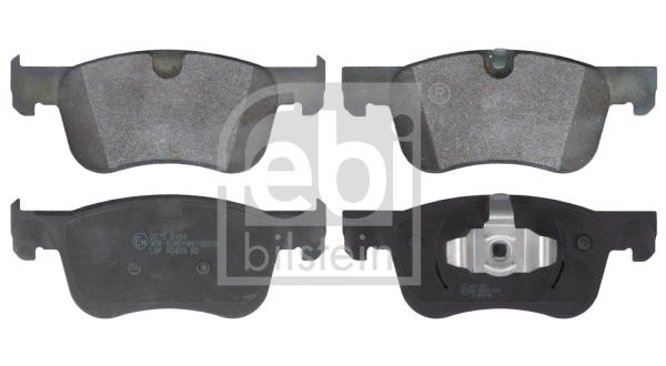 Brake Pad Set, disc brake 16957