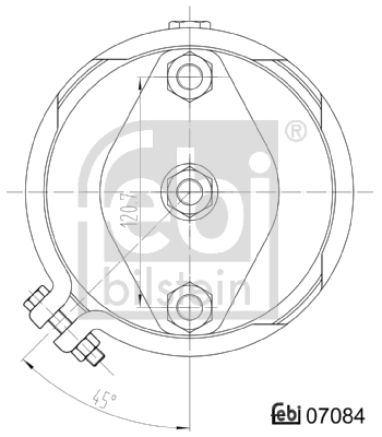 FEBI BILSTEIN 07084 Diaphragm Brake Cylinder