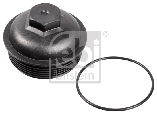 Cap, oil filter housing febi Plus 39697
