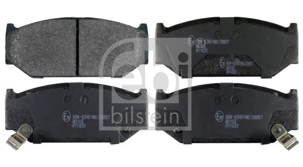 Brake Pad Set, disc brake 170657
