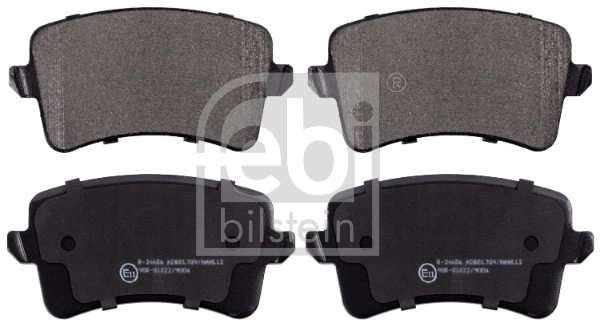 Brake Pad Set, disc brake 16755
