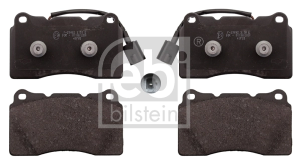 Brake Pad Set, disc brake 116005