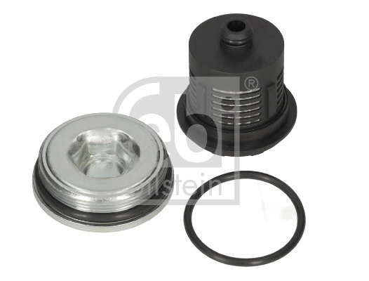 Hydraulic Filter, multi-plate clutch (all-wheel drive) febi Plus 180085