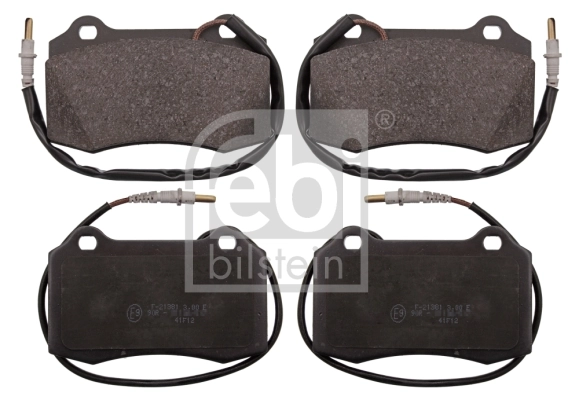 Brake Pad Set, disc brake 116165