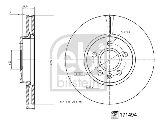 Brake Disc 171494