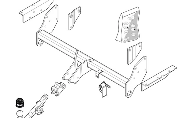 Trailer Hitch BMAR 470400
