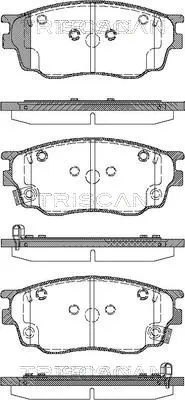 Brake Pad Set, disc brake 8110 50012