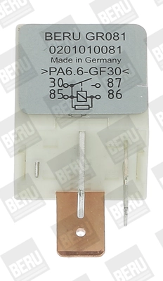 Relay, glow plug system GR081