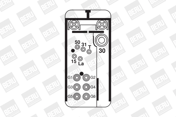 Relay, glow plug system GR076