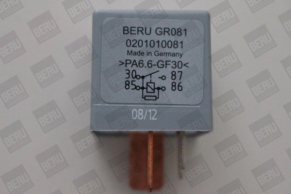 Relay, glow plug system GR081