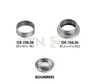 Bushing, axle beam KS559.02