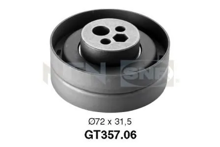 Tensioner Pulley, timing belt GT357.06