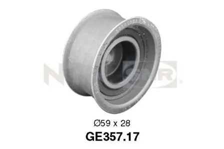 Deflection Pulley/Guide Pulley, timing belt GE357.17