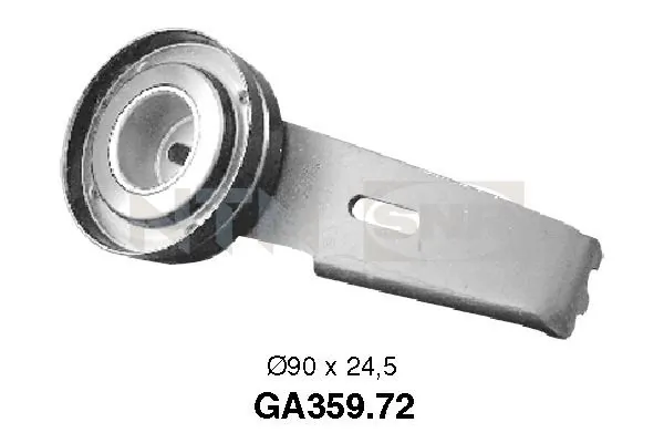 Tensioner Pulley, V-ribbed belt GA359.72