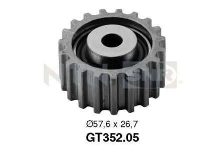 Tensioner Pulley, timing belt GT352.05