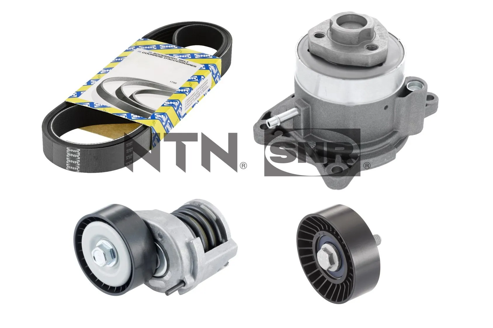 Water Pump + V-Ribbed Belt Kit KAP857.500
