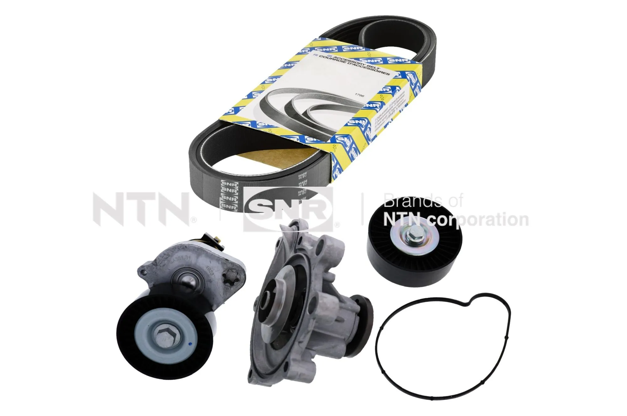 Water Pump + V-Ribbed Belt Kit KAP851.070