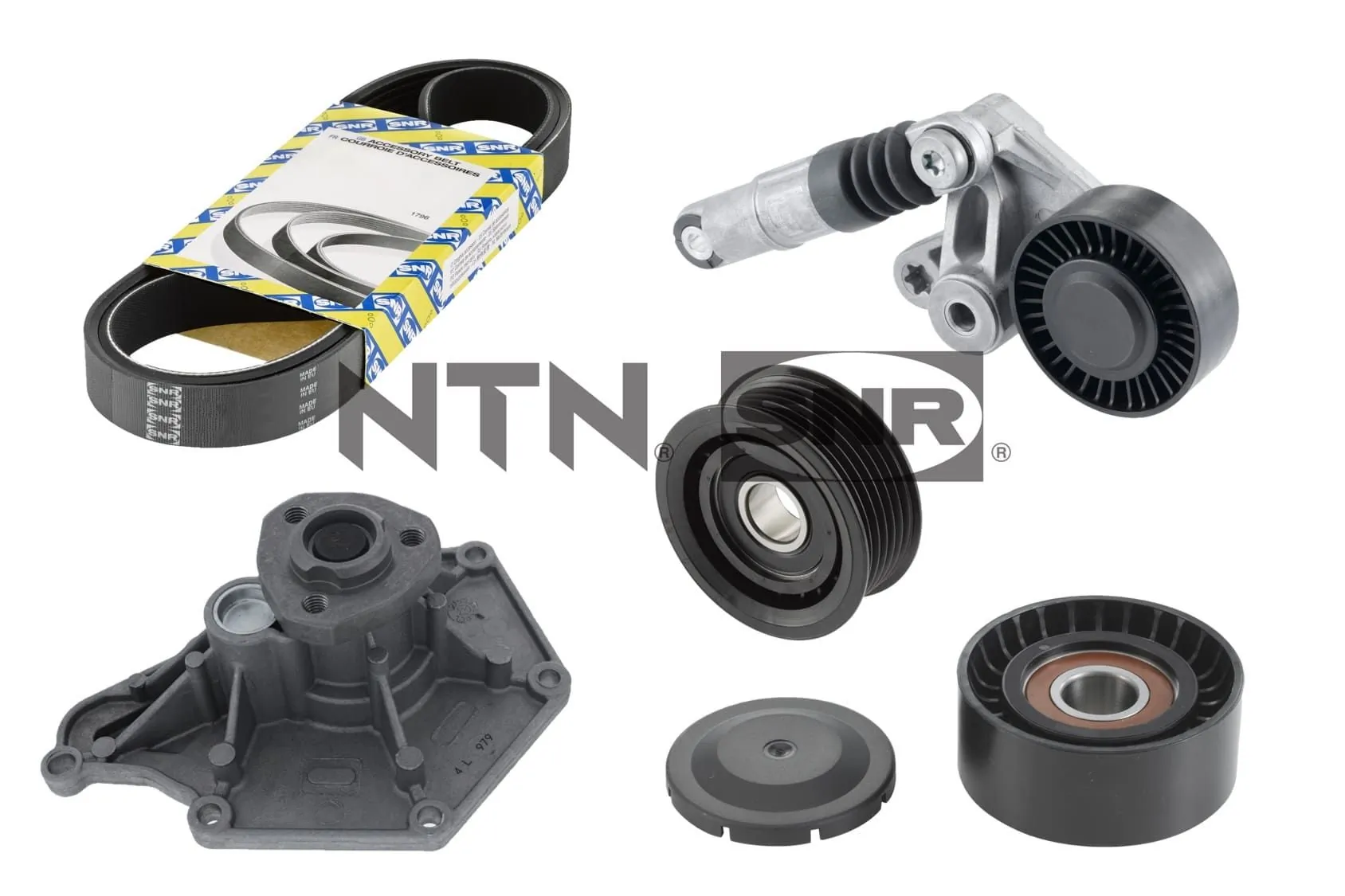 Water Pump + V-Ribbed Belt Kit KAP857.510