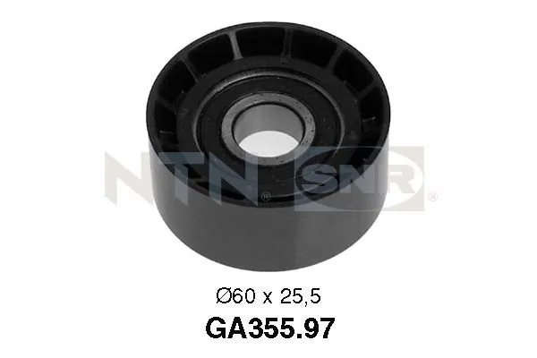 Deflection/Guide Pulley, V-ribbed belt GA355.97