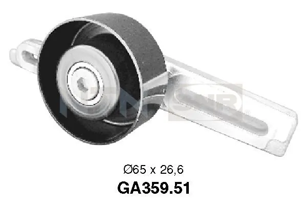 Tensioner Pulley, V-ribbed belt GA359.51