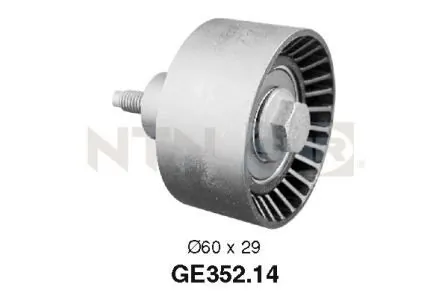 Deflection Pulley/Guide Pulley, timing belt GE352.14