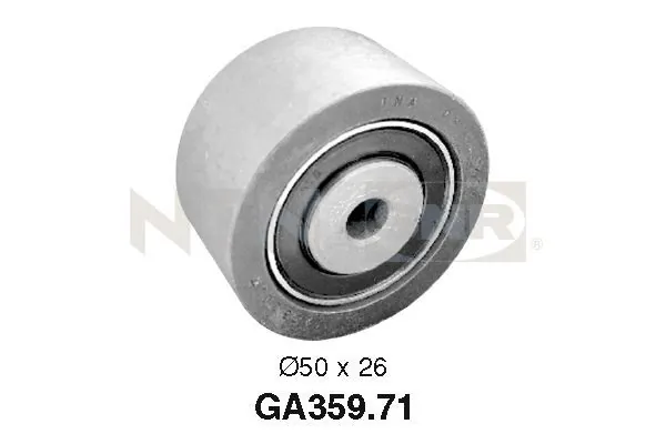 Deflection/Guide Pulley, V-ribbed belt GA359.71
